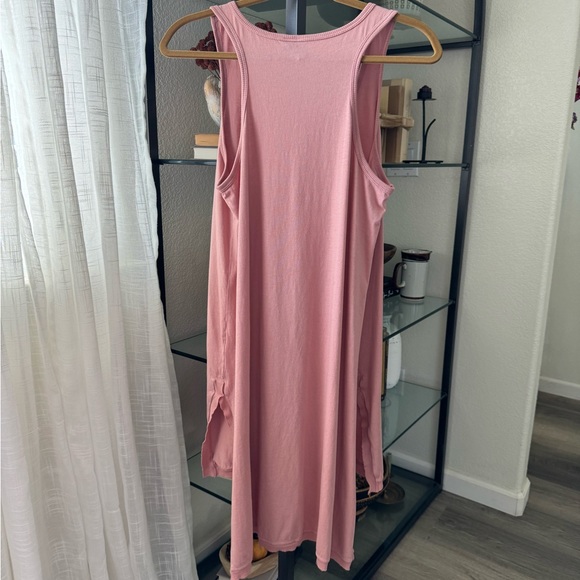 Anthropologie Left of Center tank tunic dress small pink - Picture 5 of 14